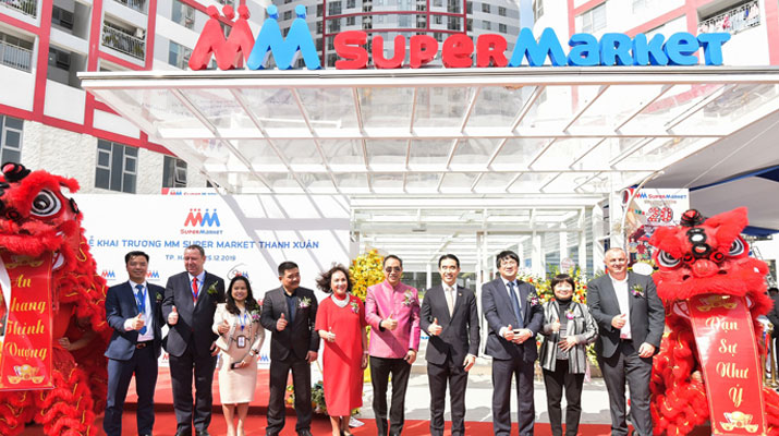 กลุ่มบีเจซี บิ๊กซี เดินหน้าบุกตลาดเวียดนาม เปิดบริการ เอ็มเอ็ม ซูเปอร์มาร์เก็ต ทันซวน ณ กรุงฮานอย
