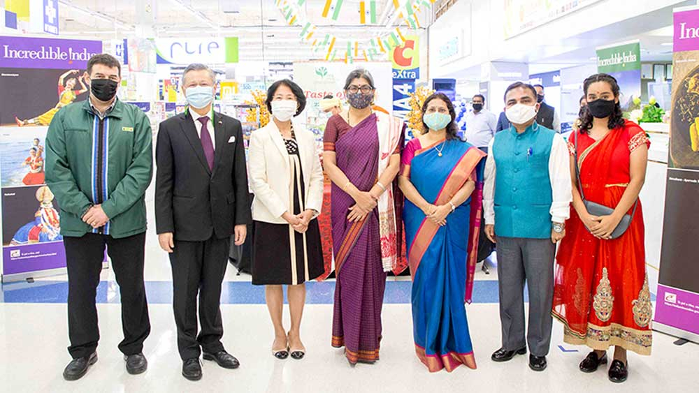 บิ๊กซี ซูเปอร์เซ็นเตอร์ ร่วมกับ สถานเอกอัครราชทูตอินเดียประจำประเทศไทย และองค์กรพัฒนาการส่งออกผลิตภัณฑ์อาหารแปรรูปและเกษตรแห่งอินเดีย จัดงานเทศกาลยิ่งใหญ่ “Taste of India”
