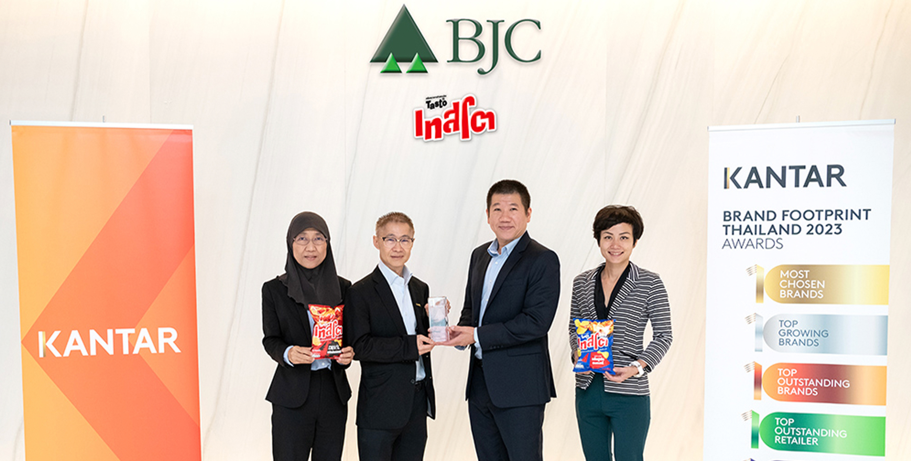 เทสโต คว้ารางวัล “แบรนด์ดาวรุ่งที่มียอดขายเติบโตอันดับ 1” จากผลสำรวจ Kantar Brand Footprint Thailand 2023 Awards