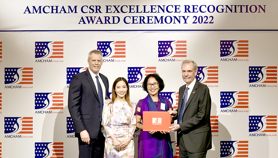 บีเจซี รับรางวัล AMCHAM CSR Excellence Award 2022 ต่อเนื่องเป็นปีที่ 3 จากหอการค้าอเมริกันในประเทศไทย (AMCHAM)