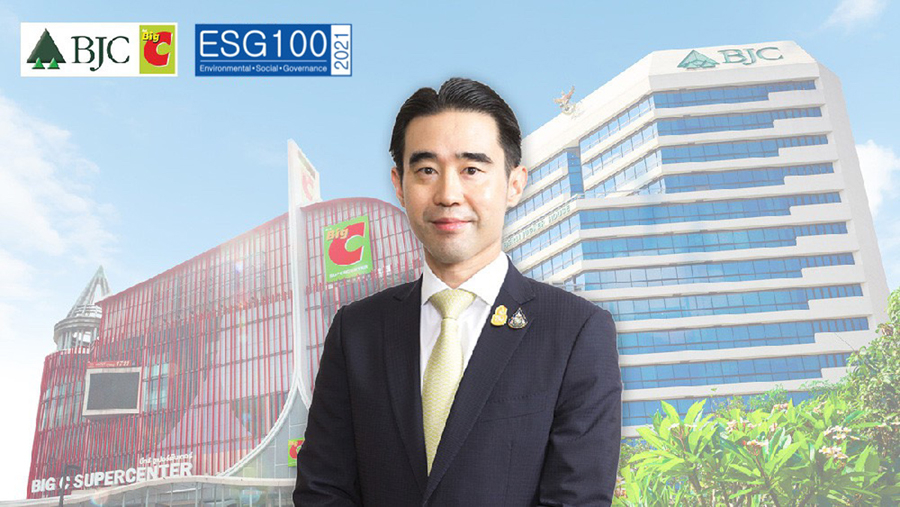 BJC ติดอันดับ หุ้นยั่งยืน "ESG100" ปี 2564 จากสถาบันไทยพัฒน์ต่อเนื่องเป็นปีที่ 4